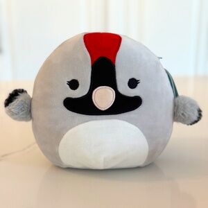 Squishmallows Basma The Whooping Crane" 7.5" Plush Toy Soft,NWT
